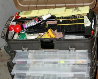 Large Fresh Water Tackle Box (Loaded!)