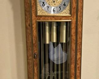 Rare Herschede Model 250 Olivewood Burl Grandfather Clock