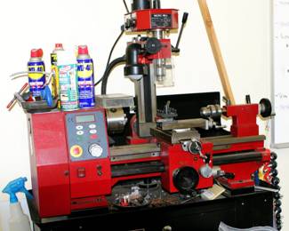 Sieg C4 Metal Lathe & Mill / Digital Readout from a Tool Collector's Shop