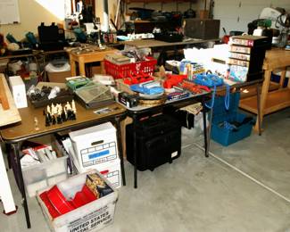Tools from 60 years of collecting.