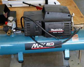 Makita Portable Air Compressor from a Tool Collector's Shop