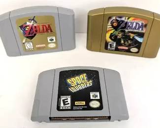 CT048 3 Nintendo 64 N64 Game Cartridges