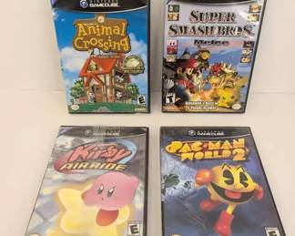 CT036 4 Nintendo GameCube Classic Games