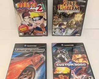 CT035 4 Nintendo GameCube Adventure Games
