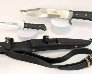CB007 Tramontina Knife Set with DoubleSheath