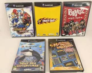 CT039 Nintendo GameCube Variety Game Bundle