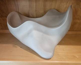 Bisque Fired Biomorphic Art by Rosalie Midyette