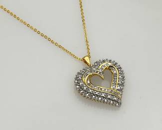 Diamond Heart Pendant