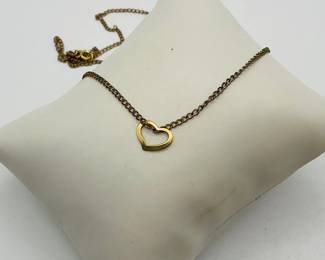 Gold Heart Necklace