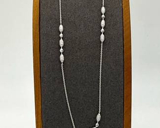 White Gold Anklet