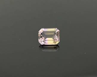 Ametrine Emerald Cut Gemstone