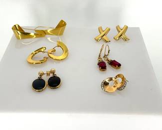 Gold Tone Earrings