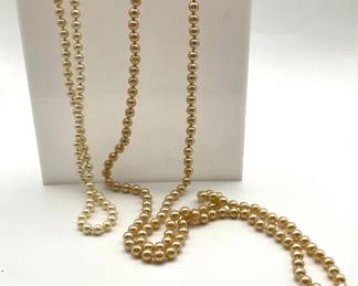Faux Pearl Necklaces