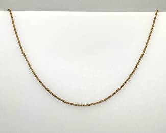 Gold Rope Chain