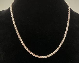 Silver Rope Chain