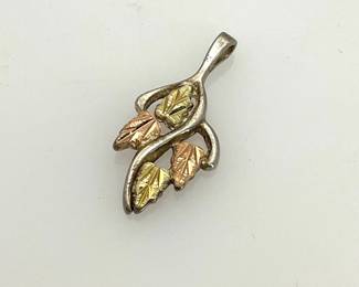 Silver and Gold Pendant