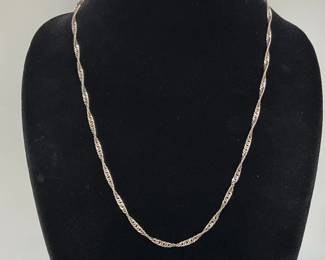 Silver Singapore Chain