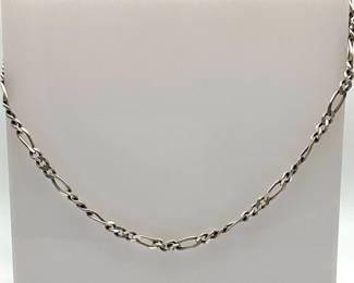 Silver Figaro Chain