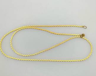 Gold Serpentine Chain