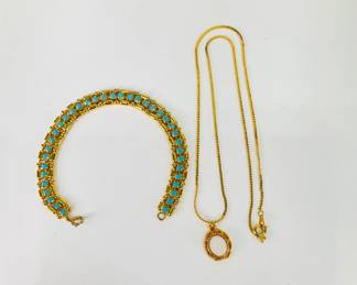Fashion Necklace and Bracelet