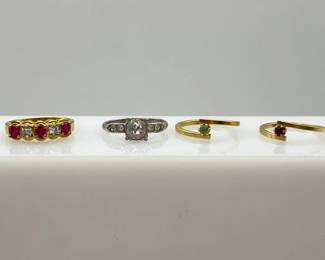 Rhinestone Rings