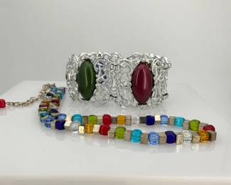 Chicos Necklace with Sarah Coventry Bracelet