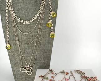 Silver Tone Fashion Jewelry 