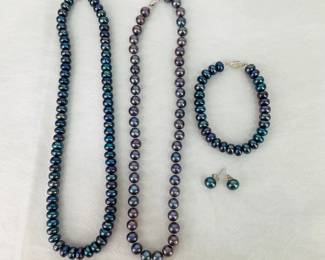 Peacock Pearl Necklaces and More