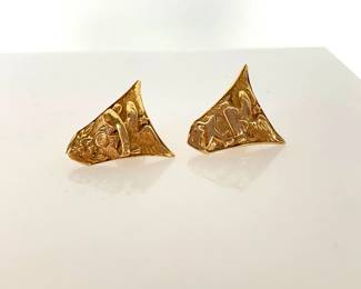 Vintage Gold Earrings