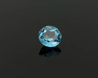 Topaz Round Cut Gemstone