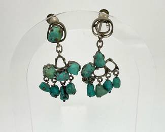 Turquoise Dangle Earrings