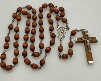 Wooden Rosary Beads