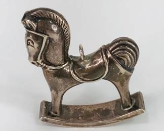 R.M. Thrush Sterling Rocking Horse