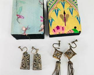 Vintage Silver Earrings