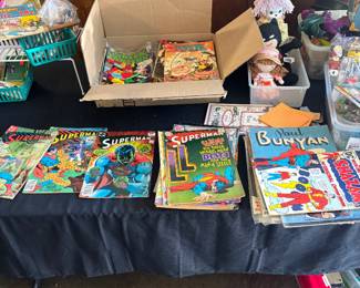 So many 1960-90s comics