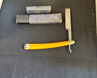 Mother of Pearl shaving knife