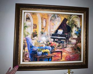 Piano/Sitting Room Art