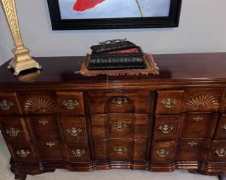 Chippendale style dresser
