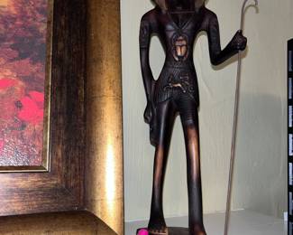 Egyptian statue 