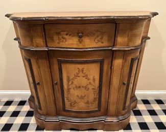 Half round cabinet 42"W x 16"D x 36"H  - $125
