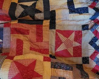 Several quilts