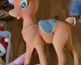 Large vintage reindeer 