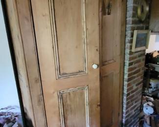 Old cabinet with drawer