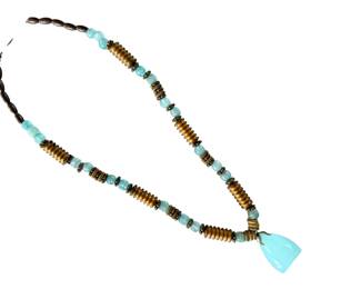 Art Deco Czech Neiger Brothers Style Necklace