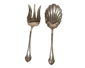 Gorham Sterling Silver 2-Piece Salad Serving Set