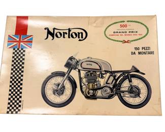 Vintage Protar 1:9 scale model kit Motocycle