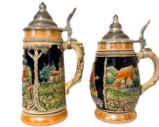 Authentic Armin Bay Stoneware Beer Steins