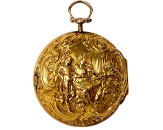 Fine 18th-century pair-cased pocket watch