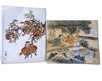  Korean ink-and-color brush paintings