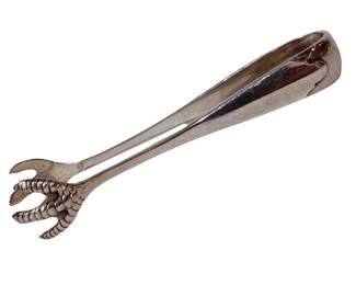 Georg Jensen Sterling Bird Claw Sugar Tongs